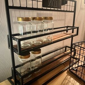 Ray Dunn spice rack and utensil holder!